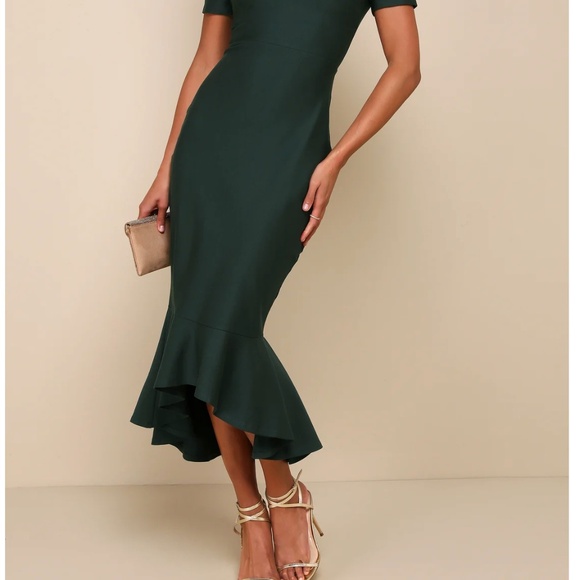 NWT Lulus Off Shoulder Dress - Picture 2 of 4